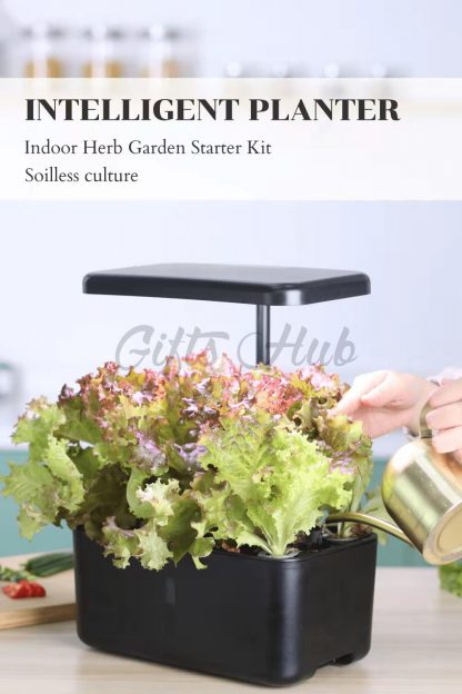 8 Pots Desktop Smart Hydroponic Planter Soiless Hydroponics Gardening Indoor Urban Farm System - Image 3